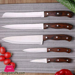 Alpenberg Pakkawood Knife Set Of 6 Pcs Hp83