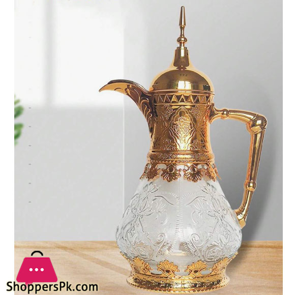 Arabic Style Tea/Juice/Coffee Thermal Insulated Pot 1.6L Sv-36 Gold