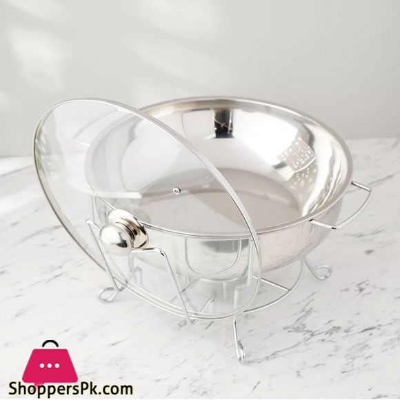 Chafing Food Warmer Silver6Liter Ch003G/6S