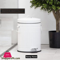 Danny Home Stainless Steel Dustbin Trash Can 5 Liter