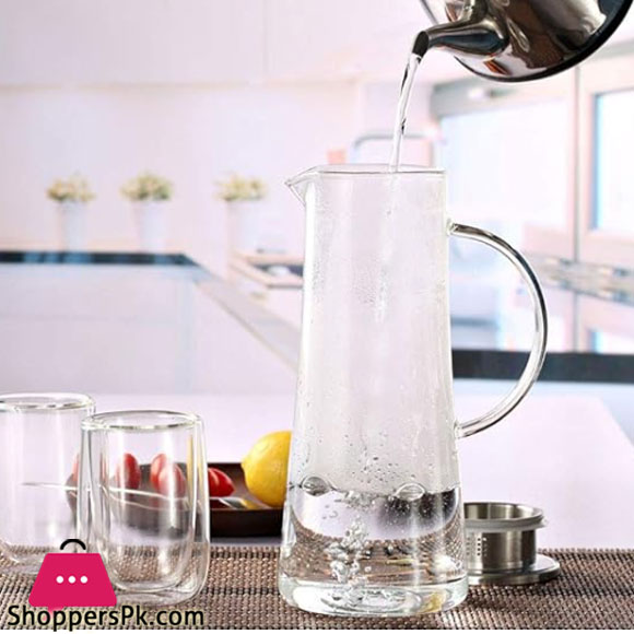 Elegant Water Jug 1.3L Silver Gph27