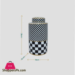 Fancy Ceramic Vase Candy Jar-Medium Yc-100