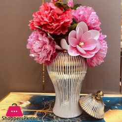 Fancy Ceramic Vase Candy Jar Yc-044