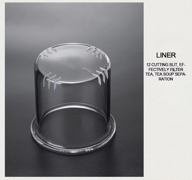 Glass Teapot Heat Resistant Water Tea Health Pot Tea Kettle 1000Ml