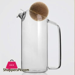 Japanese Teapot With Ball Lid High Borosilicate Glass Boiled Teapot Flower Tea Pot Cup Juice Cold Kettle 750Ml