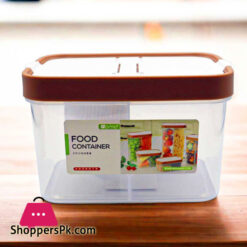 Kitchen Divided Moisture-Proof Sealed Food Grain Rice Cereals Storage Box 600Ml