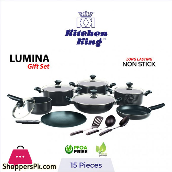 Kitchen King Lumina Gift Set – 15 Pieces Kk7510103 3 Kitchen King Lumina Gift Set – 15 Pieces Kk7510103