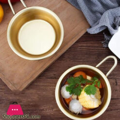 Korean Traditional Rice Cup Gold 13.5Cm Gst2162