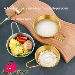 Korean Traditional Rice/Sauce Cup Silver 14Cm Gst2159