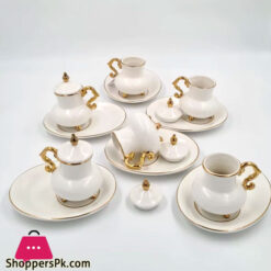 Luxury White With Porcelain Turkish Cup Saucer