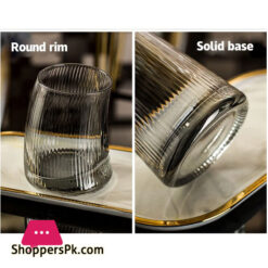 Moon Shape Crescent Long Glasses Set 500Ml Set Of 6