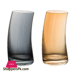 Moon Shape Crescent Long Glasses Set 500Ml Set Of 6