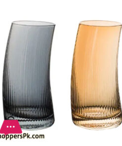 Moon Shape Crescent Long Glasses Set 500Ml Set Of 6 - Image 2