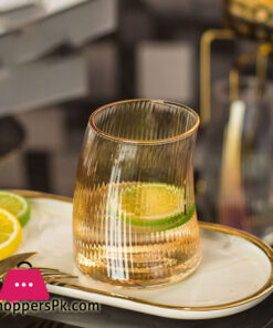 Moon Shape Crescent Short Glasses Set 340ml Set of 6