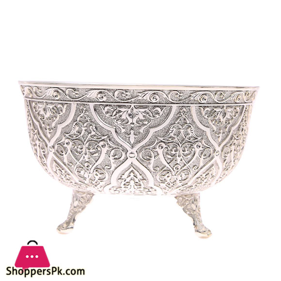 Orchid Candy Serving Bowl Silver Ta1134