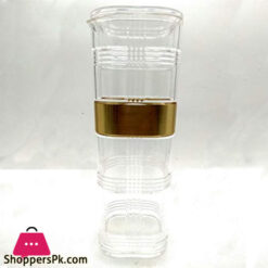 Premium Acrylic Clear Bottle (1 Pieces) (Capacity : 1000Ml / 1 Liter Sb2040