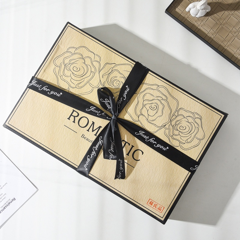 Rose Motif 6-Ceramic Bowl Gift Box