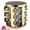 Rotating Spice Set Of 12 Pieces Glass