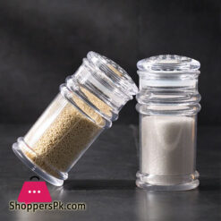 Salt and  Pepper Seasoning  Herb & Spice Bottle Acrylic Plastic  (Namak Dani)