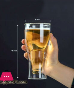 Spk Luxurious Double Wall Beer Bottle Upside Down Glass 1Pc-250Ml 28 Spk Luxurious Double Wall Beer Bottle Upside Down Glass 1Pc-250Ml - Image 3