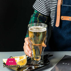 Spk Luxurious Double Wall Beer Bottle Upside Down Glass 1Pc-350Ml 16 Spk Luxurious Double Wall Beer Bottle Upside Down Glass 1Pc-350Ml