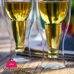 Spk Luxurious Double Wall Beer Bottle Upside Down Glass 1Pc-350Ml 17 Spk Luxurious Double Wall Beer Bottle Upside Down Glass 1Pc-350Ml