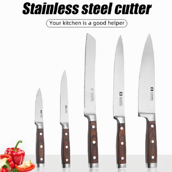 Stainless Steel Professional Kitchen Utility Knife Small Kn-003