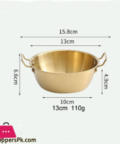 Stainless Steel Soup Serving Pot 13Cm Silver Gst2165 - Image 2