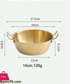 Stainless Steel Soup Serving Pot 14Cm Silver Gst2166 - Image 2