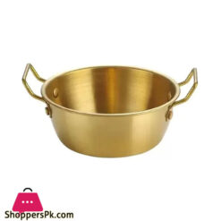 Stainless Steel Soup Serving Pot 17Cm Gold Gst2171