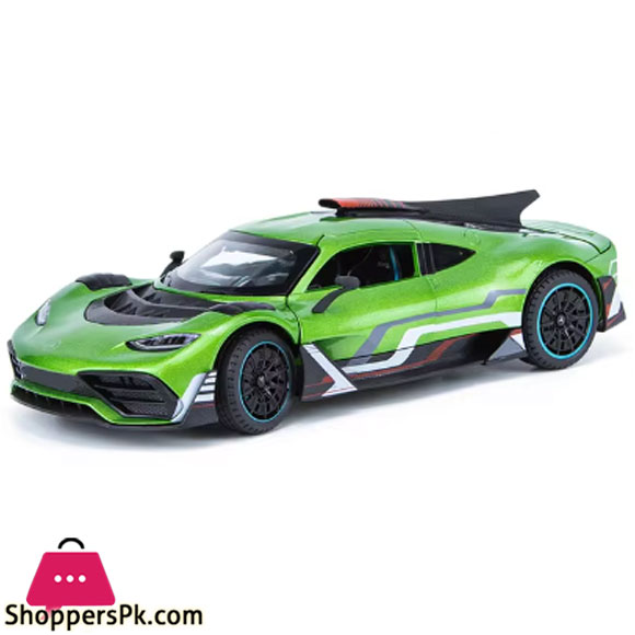 1:24 Scale Mercedens Benz One Sports Car Diecast Model 4 1:24 Scale Mercedens Benz One Sports Car Diecast Model - Image 2