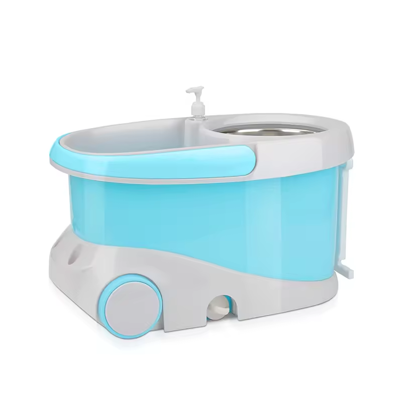 360 Magic Mop With Wheel Cleaning Bucket Deluxe Spin Mop