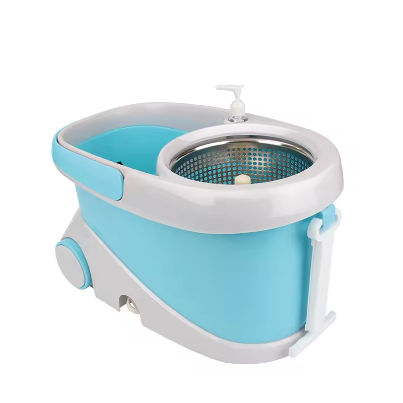 360 Magic Mop With Wheel Cleaning Bucket Deluxe Spin Mop