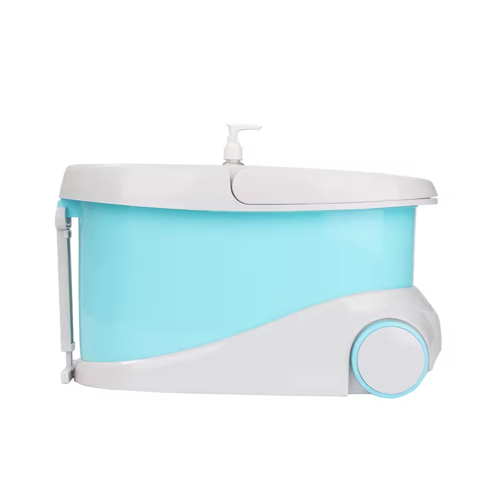 360 Magic Mop With Wheel Cleaning Bucket Deluxe Spin Mop