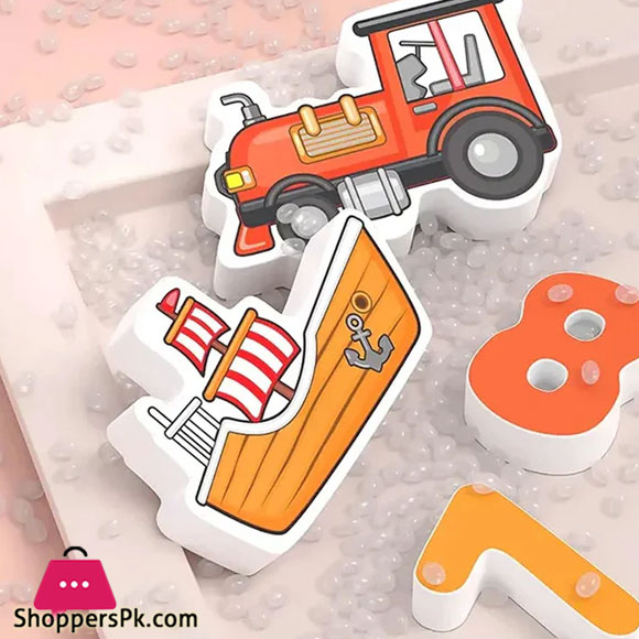 4 In1 Kids Multi-Color Magnetic Fishing Board Game