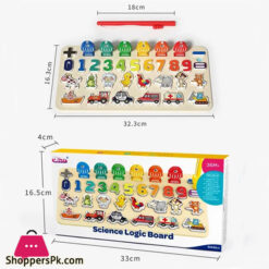 4 In1 Kids Multi-Color Magnetic Fishing Board Game