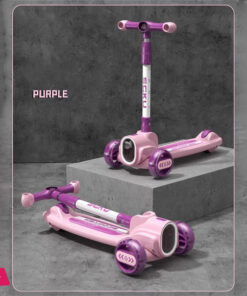 Adjustable Height And Flashing Led Wheels Scooter For Kids 13 Adjustable Height And Flashing Led Wheels Scooter For Kids - Image 2