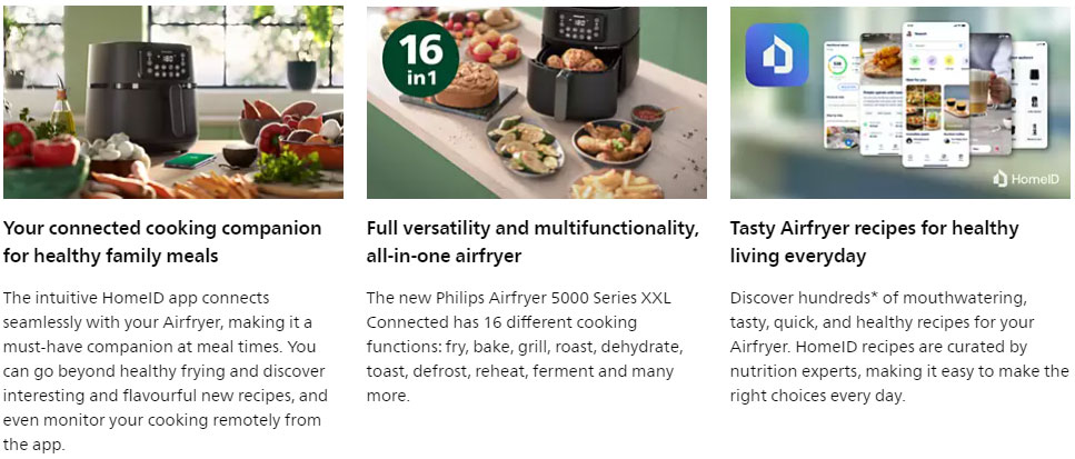 Philips Airfryer 5000 Series Xxl Connected Hd9285