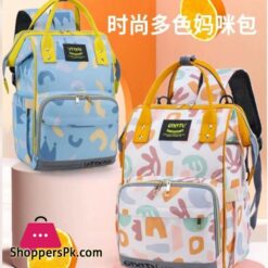 Baby Diaper Bag Waterproof New Fashionable Bag Multiple Pockets