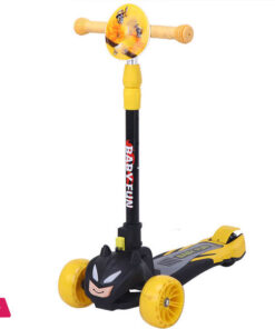 Children'S Scooter 3-8 Years With Adjustable Handlebars Sounds And Lights - Batman 9 Children'S Scooter 3-8 Years With Adjustable Handlebars Sounds And Lights - Batman - Image 4