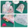 Hot Eco Bags Anti Abrasion Transparent Storage Bag Travel Shoe Bags Cosmetic Bags Travel Cosmetic Bag Women Makeup Case Plastic Cute
