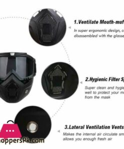 Full Face Protective Windproof Mask For Bike Ride And Outdoor Travelling 49 Full Face Protective Windproof Mask For Bike Ride And Outdoor Travelling