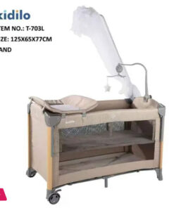 Kidilo Baby Playpen folding Baby Cot T-703