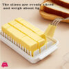 Butter Keeper Container For Quantitative Cutting &Amp; Keeping The Butter Fresh