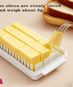 Butter Keeper Container For Quantitative Cutting & Keeping The Butter Fresh