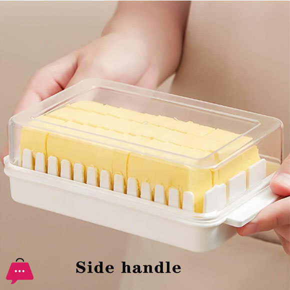 Butter Keeper Container For Quantitative Cutting &Amp; Keeping The Butter Fresh
