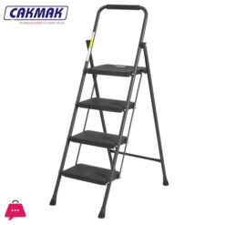 Cakmak Eurotower Metal 4 Step + 30 Cm Ladder Turkey Made