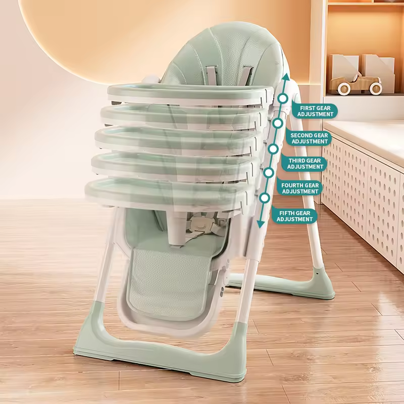 Childen'S Dinning High Chairs Multi-Function Baby Food Feeding Chair With Booster Seat