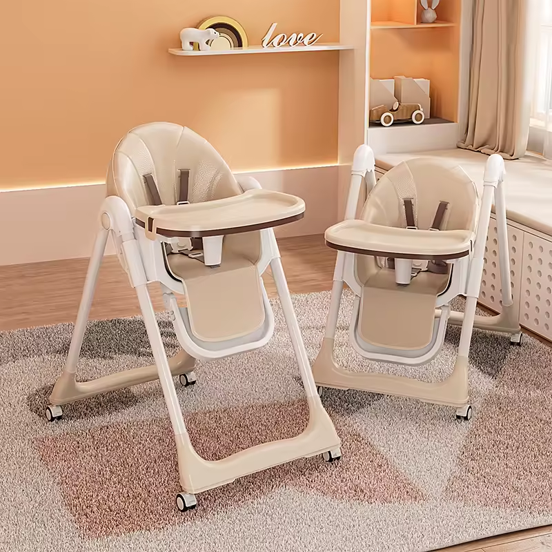 Childen'S Dinning High Chairs Multi-Function Baby Food Feeding Chair With Booster Seat