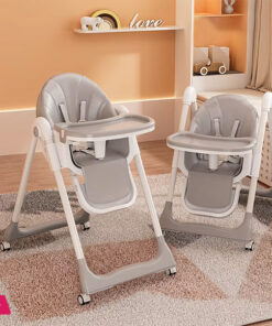 Childen's Dinning High Chairs Multi-function Baby Food Feeding Chair with Booster Seat